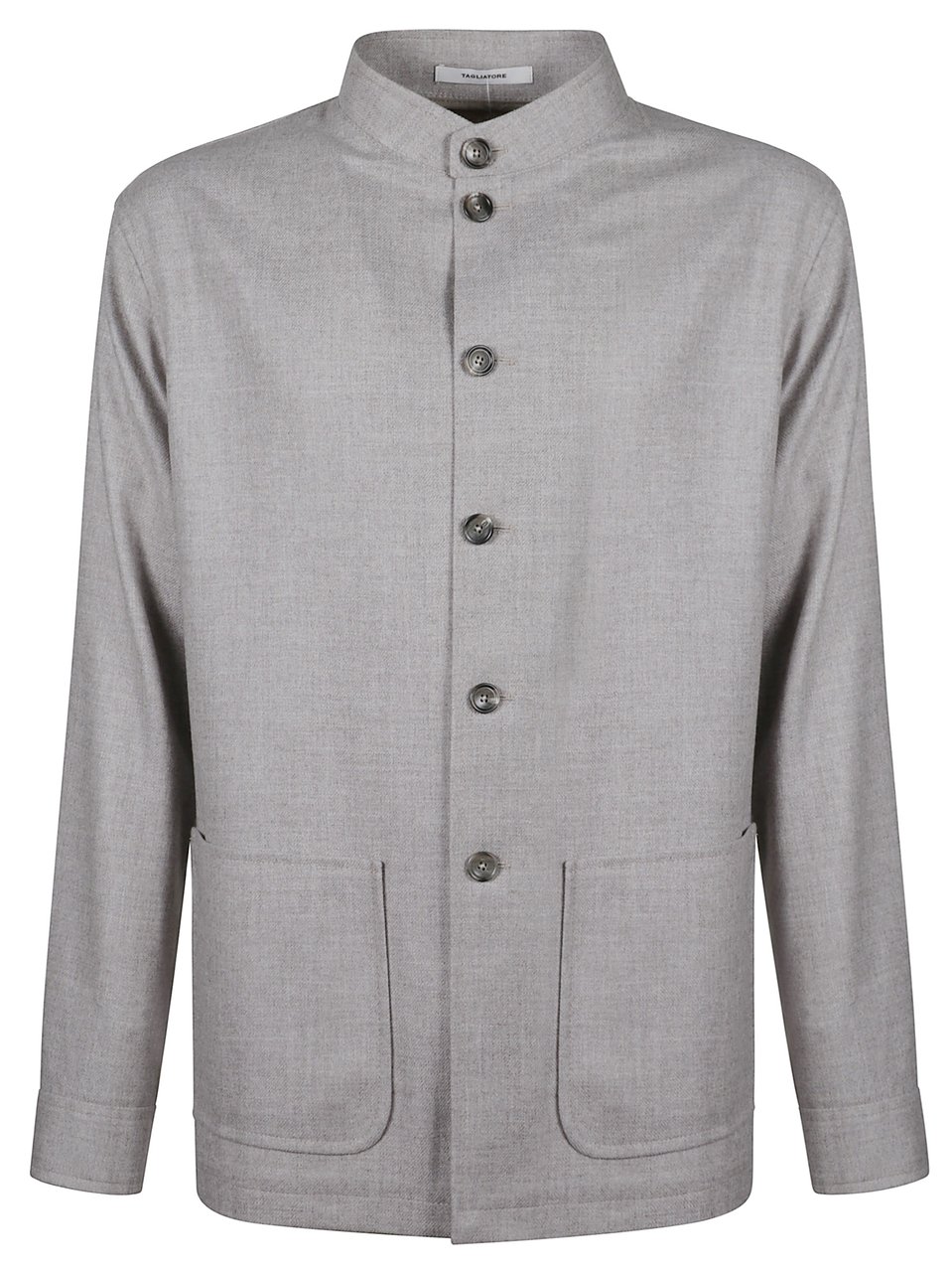 Tagliatore Grey Tempesta Button-Up Jacket Grijs