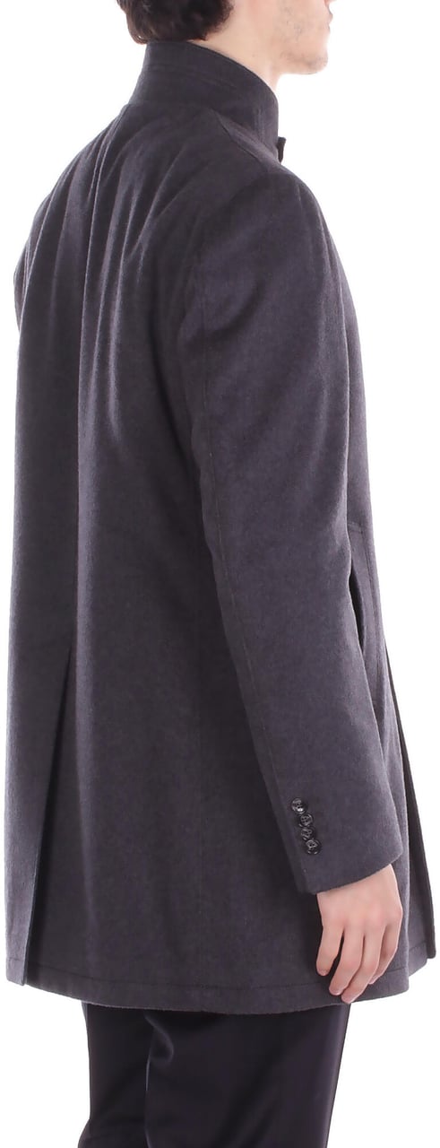 Tagliatore Coats Anthracite Donkergrijs