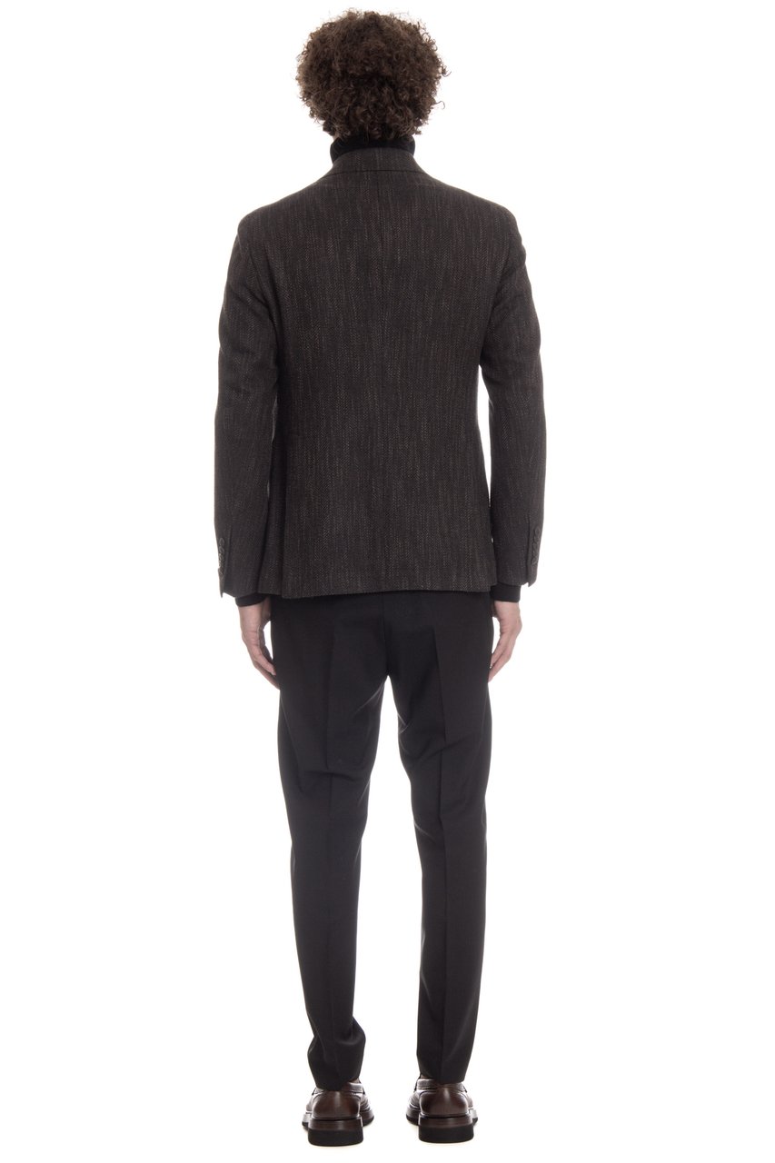Tagliatore Double-Breasted Jacket Line Pino Lerario Zwart