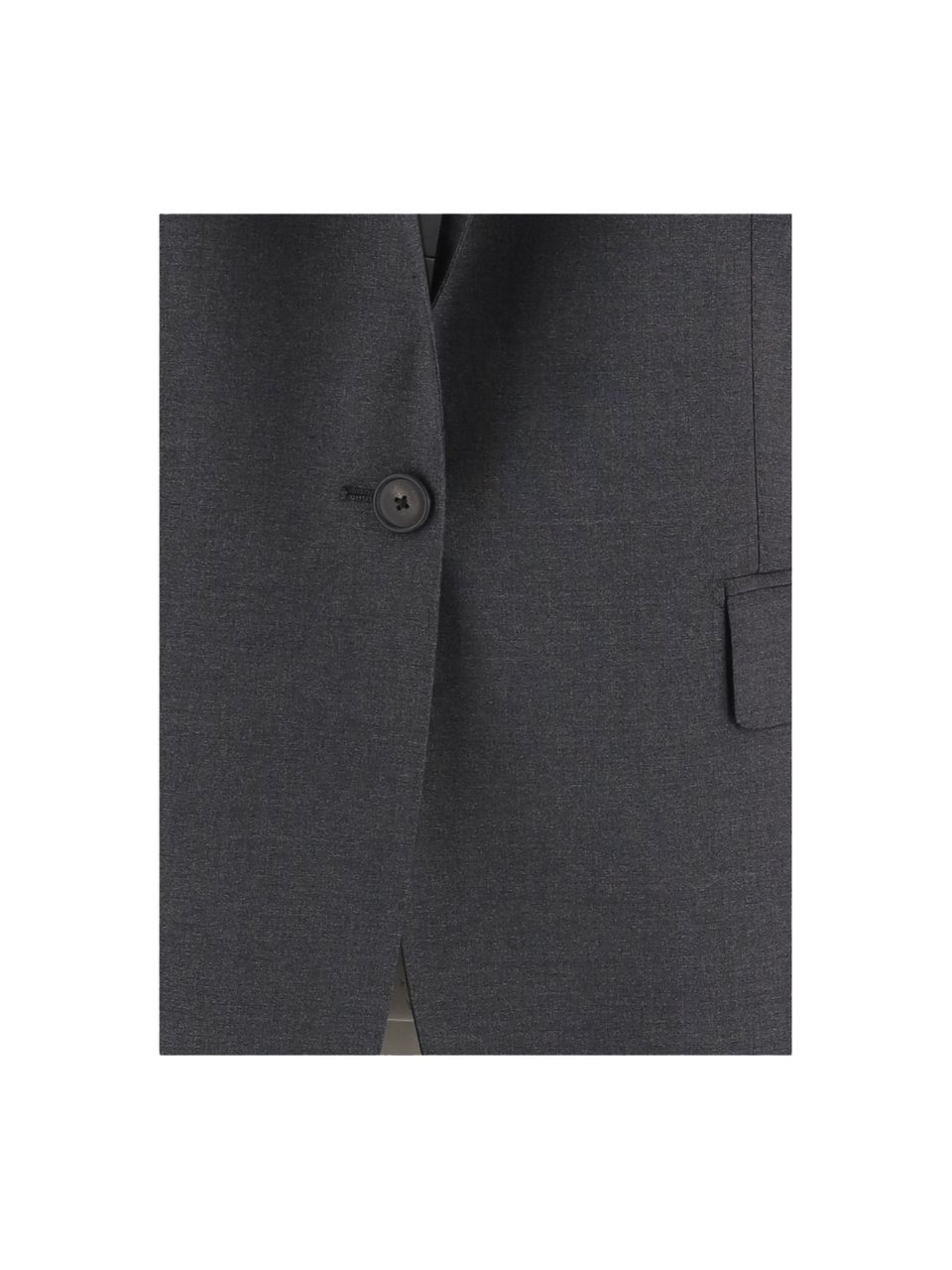 Tagliatore Structured Stretch Wool Jacket Grijs