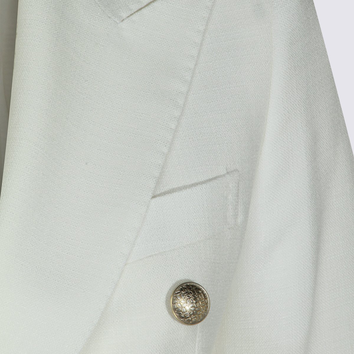 Tagliatore Tailored Double-Breasted Jacket with Structured Shoulders Wit