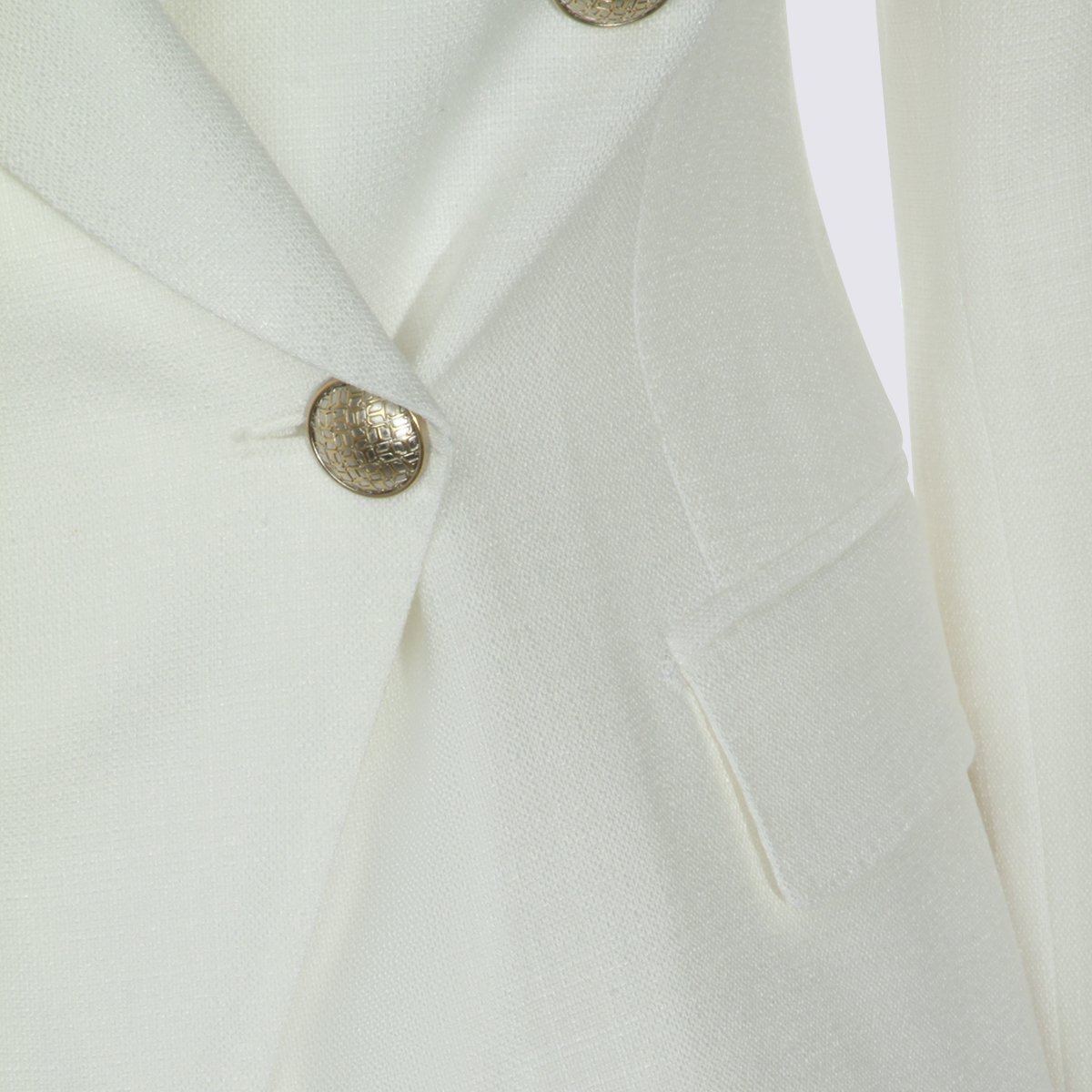 Tagliatore Tailored Double-Breasted Jacket with Structured Shoulders Wit