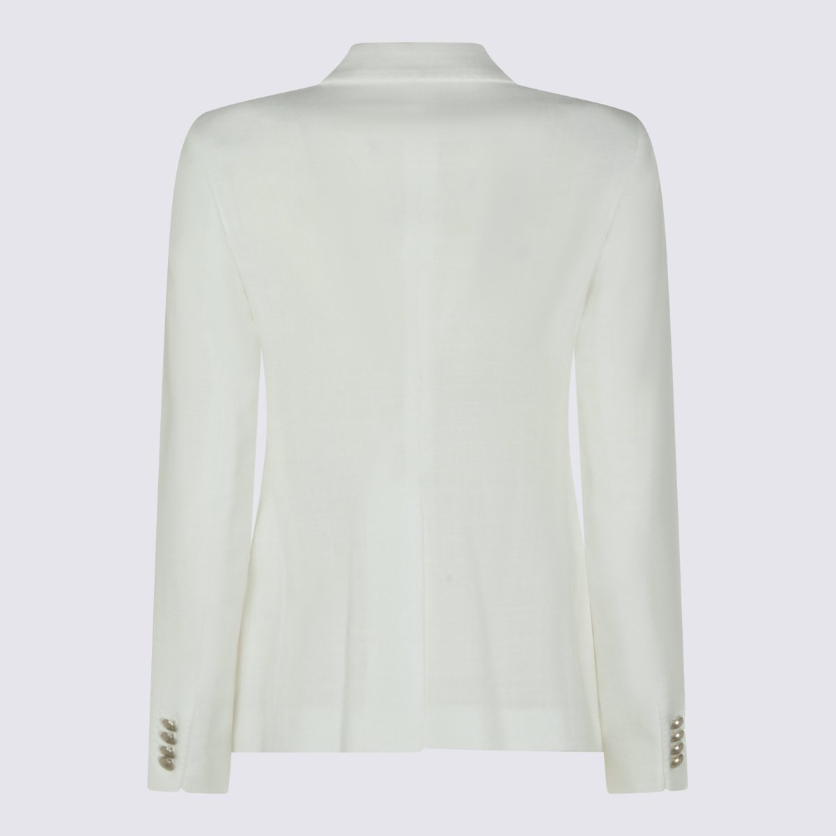 Tagliatore Tailored Double-Breasted Jacket with Structured Shoulders Wit