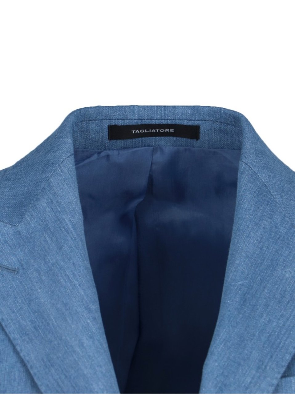 Tagliatore "Bertha" Single-Breasted Blazer – Blue Blauw
