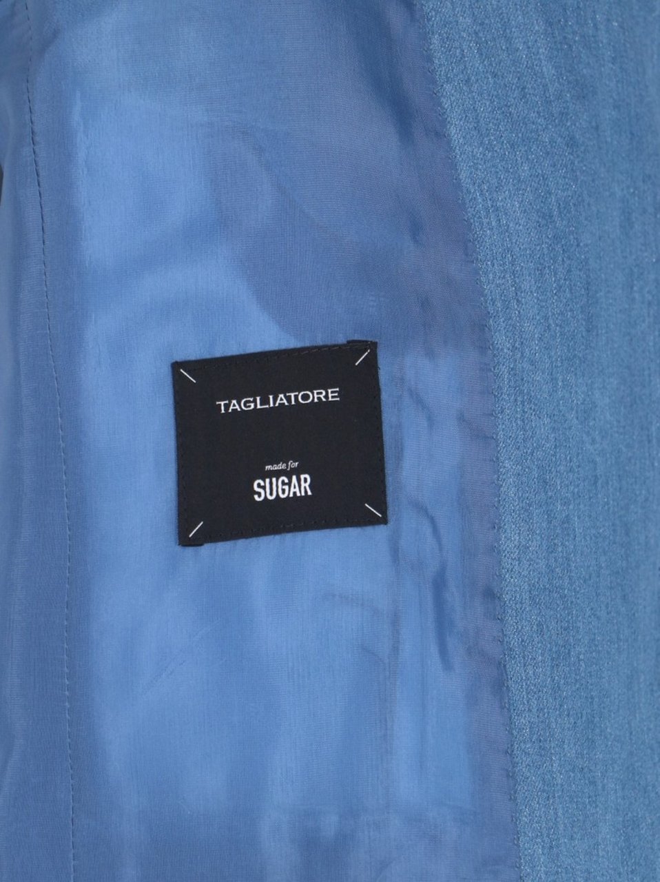 Tagliatore "Bertha" Single-Breasted Blazer – Blue Blauw