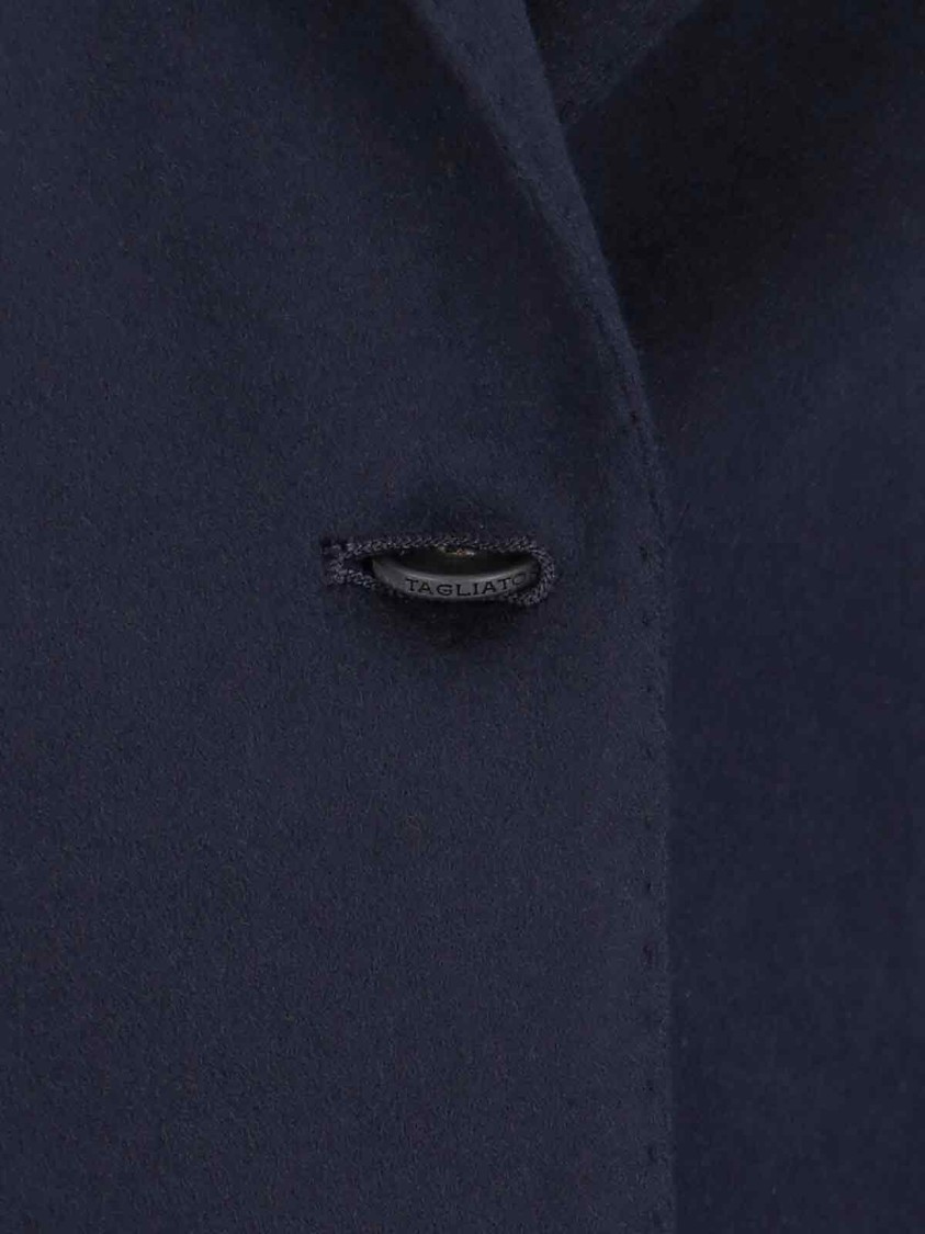 Tagliatore "Cecily" Cashmere Blazer – Navy Blue Neutraal