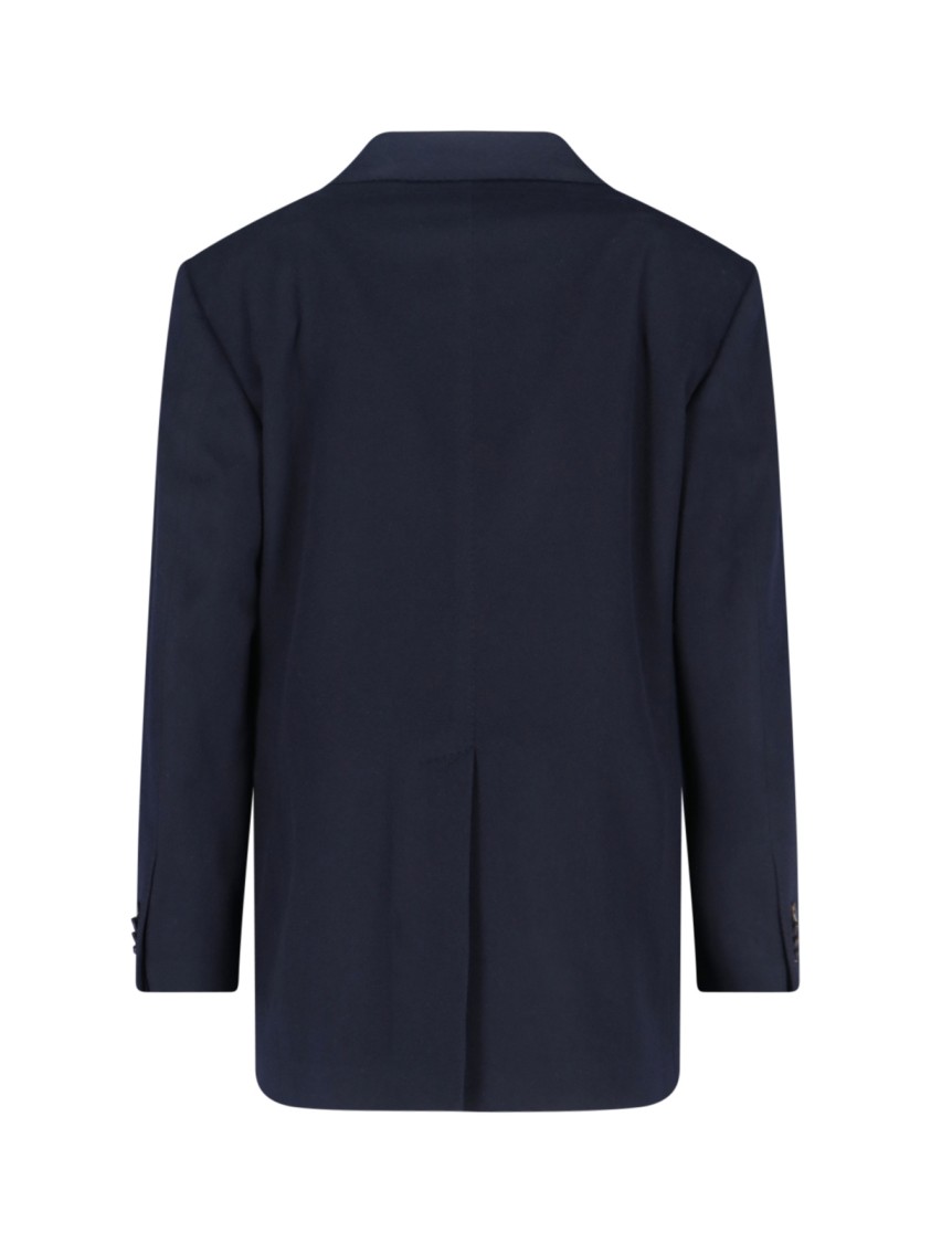 Tagliatore "Cecily" Cashmere Blazer – Navy Blue Neutraal
