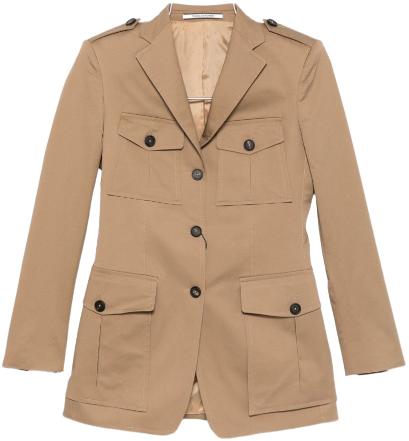 Tagliatore Jackets Dove Grey Grijs