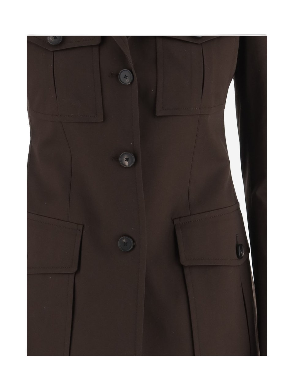 Tagliatore Stretch Cotton Jacket Zwart