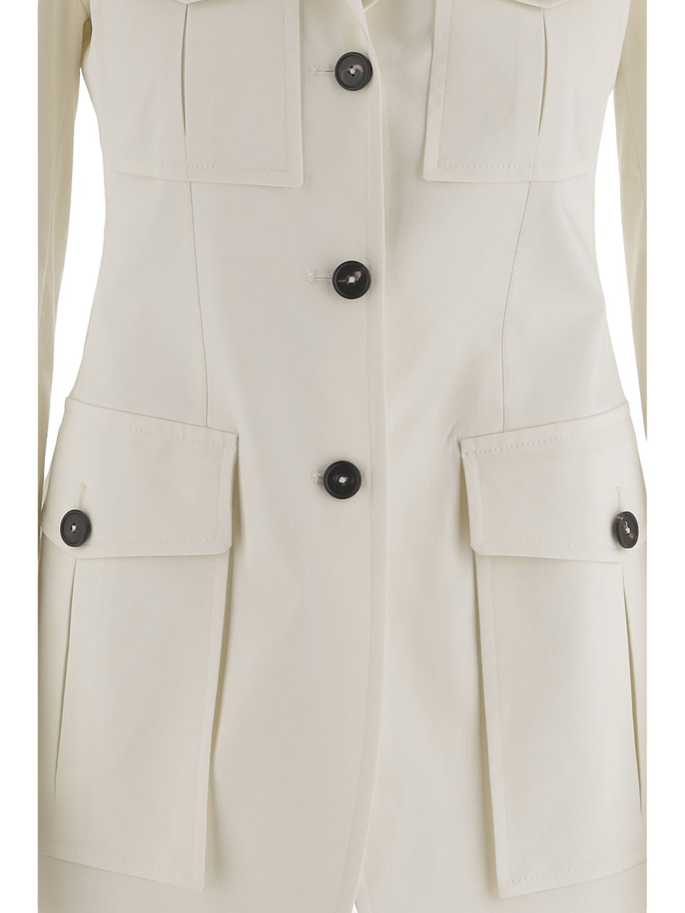 Tagliatore Stretch Cotton Jacket Grijs