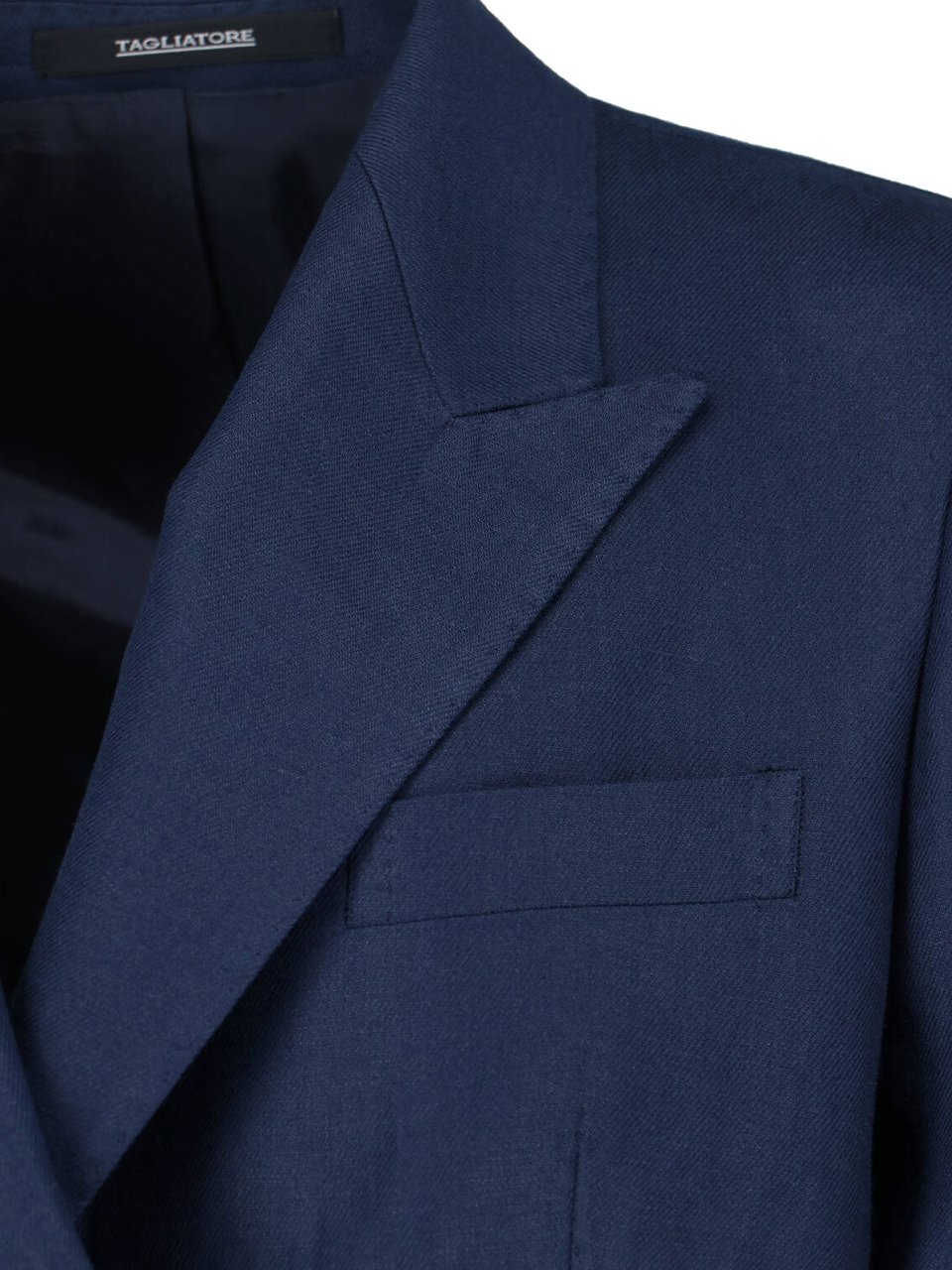 Tagliatore Navy Blue J-Jasmine Double-Breasted Blazer Blauw