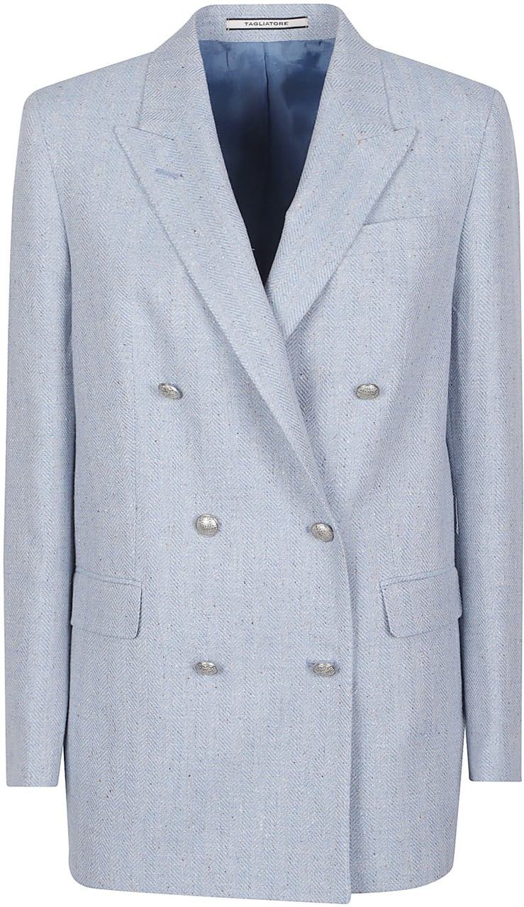 Tagliatore Jasmine Jacket Blue Blauw