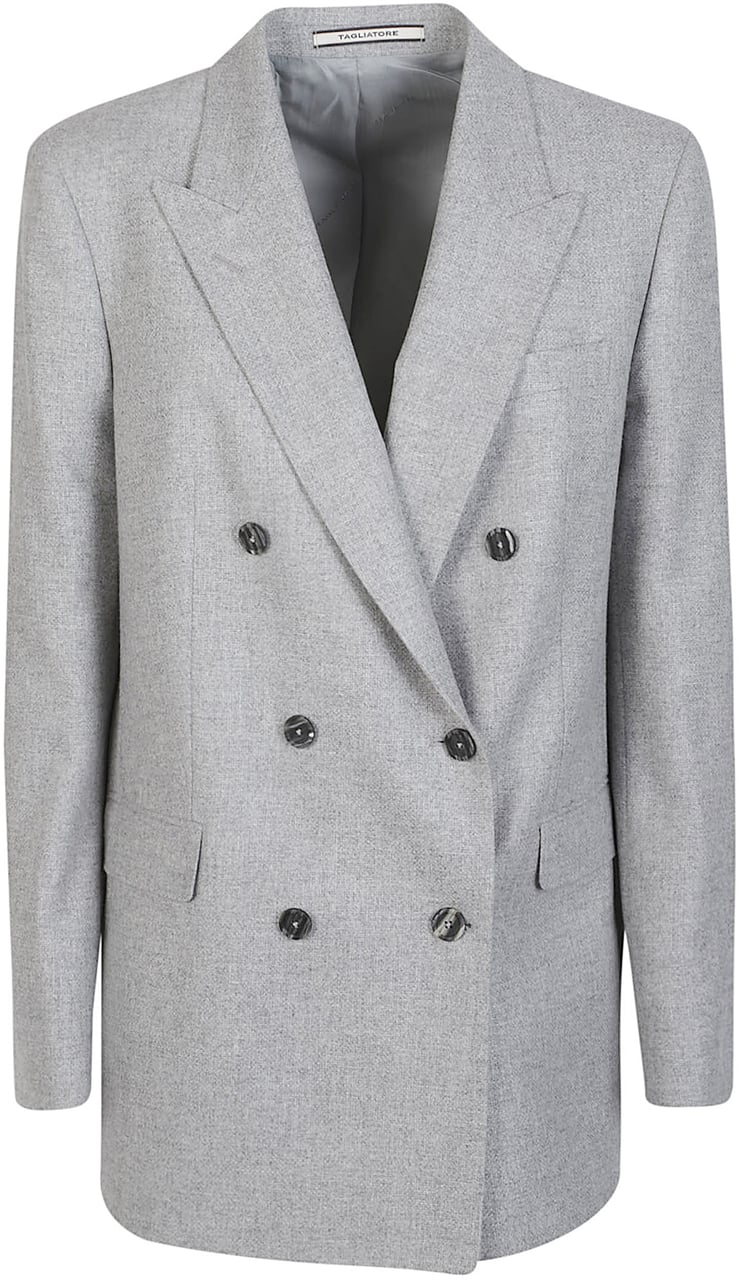 Tagliatore Jasmine Over Jacket Grey Grijs