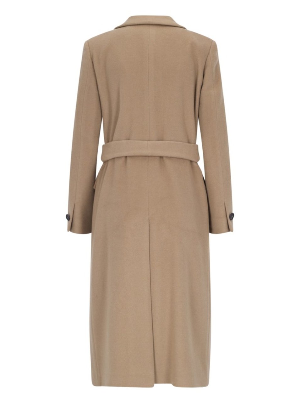 Tagliatore "Jole" Double-Breasted Coat Neutraal