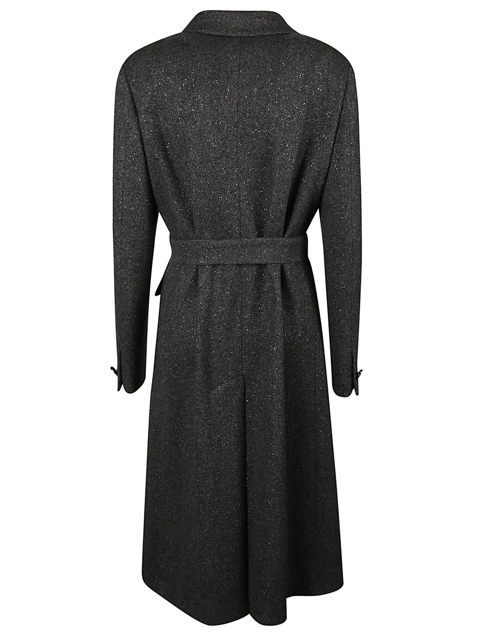 Tagliatore Jole Long Coat Black Zwart