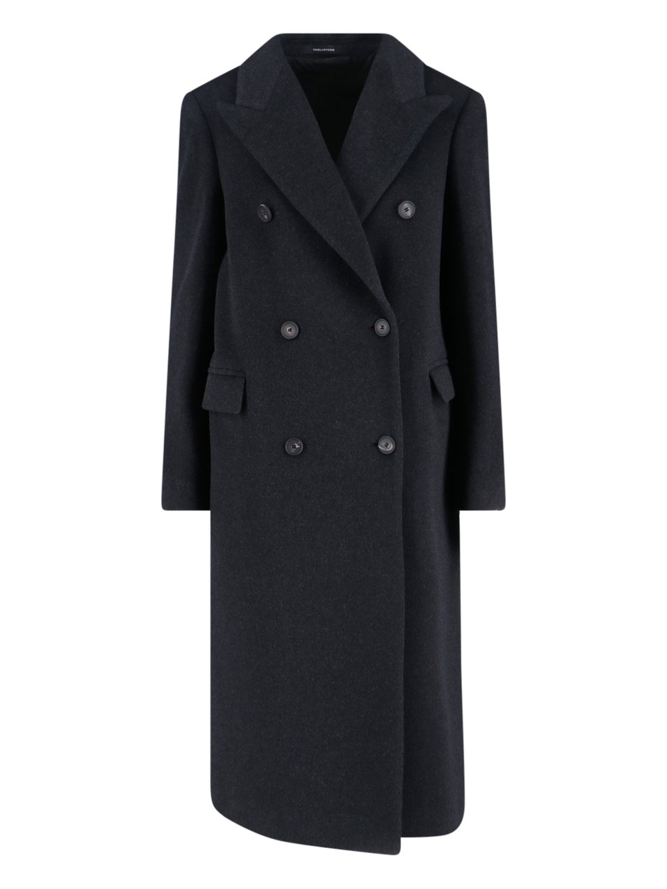 Tagliatore Dark Grey Jole Cashmere Coat Grijs