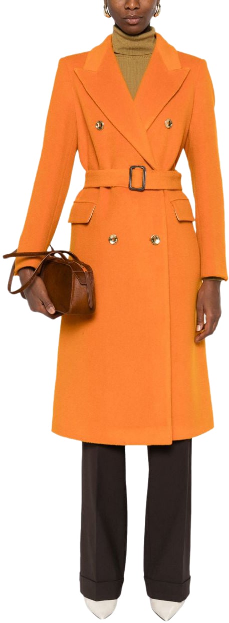 Tagliatore Coats Orange Oranje