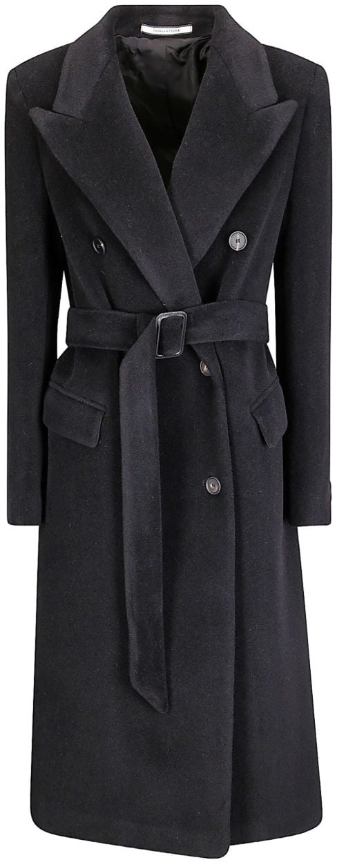 Tagliatore Coats Black Zwart