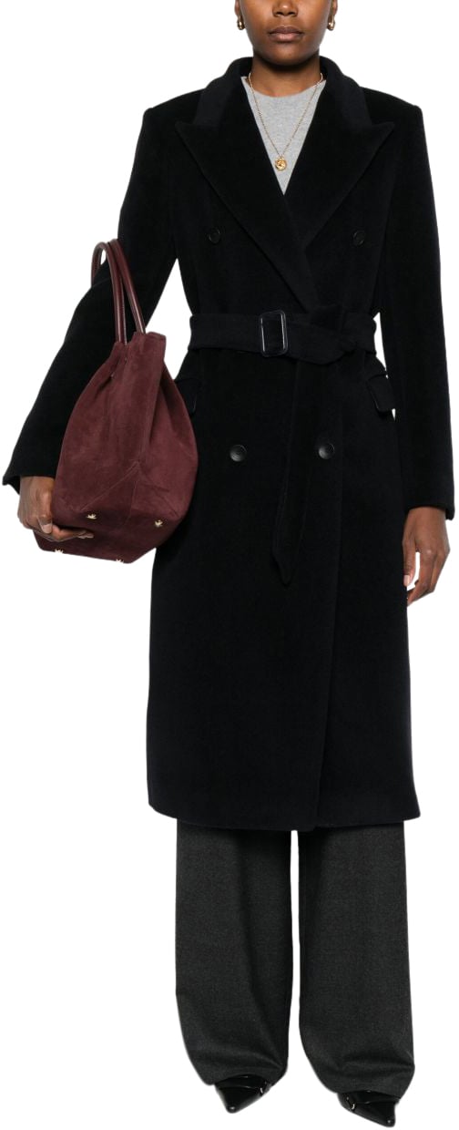 Tagliatore Coats Blue Blauw