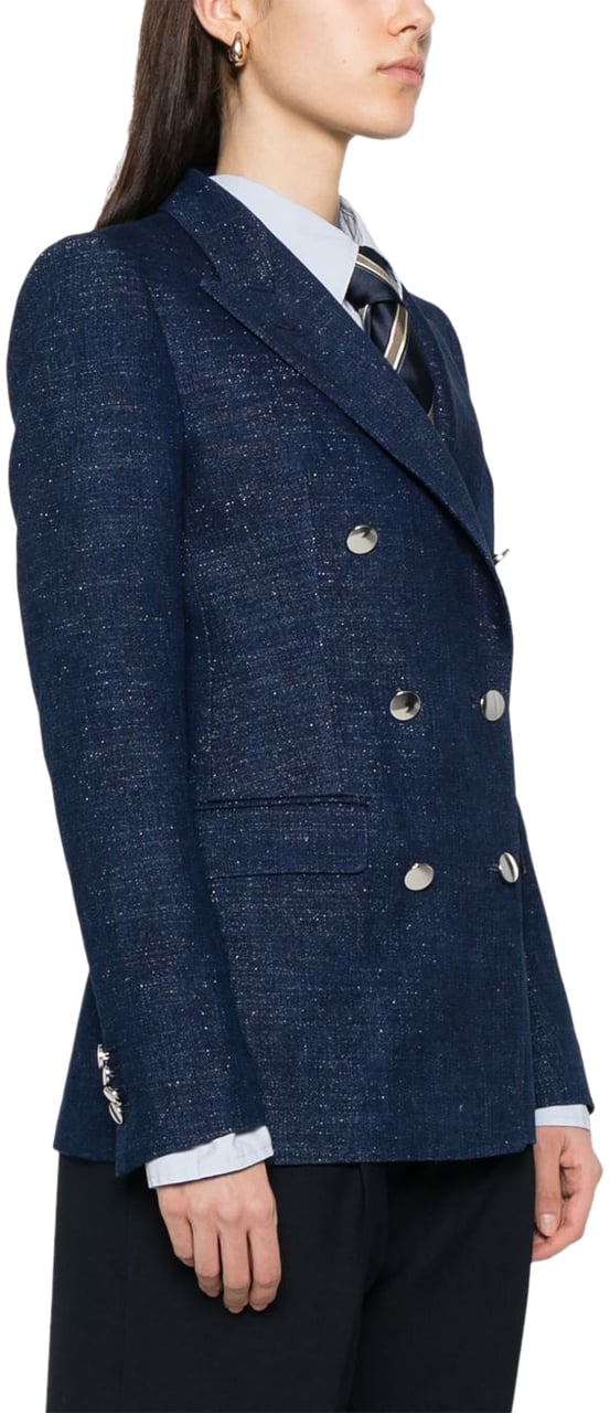 Tagliatore Jackets Blue Blauw