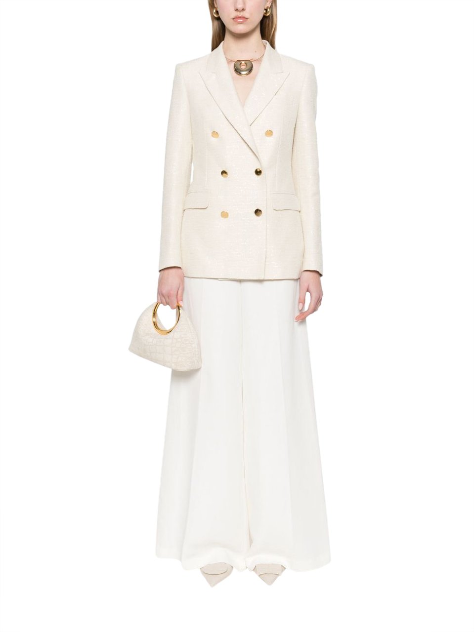 Tagliatore Jackets Ivory Wit