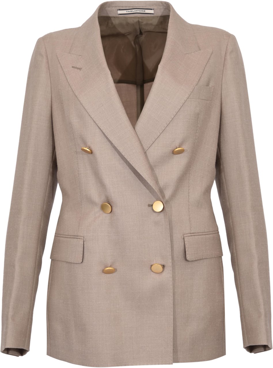 Tagliatore Jackets Dove Grey Grijs