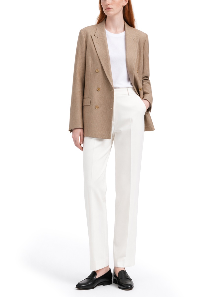 Tagliatore Parigi Cotton Double-Breasted Jacket Bruin