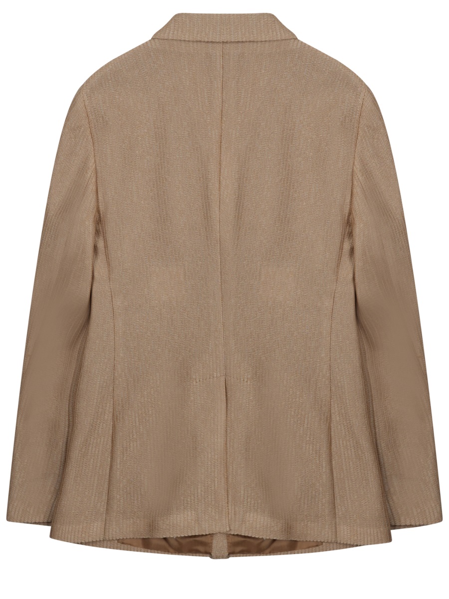 Tagliatore Parigi Cotton Double-Breasted Jacket Bruin
