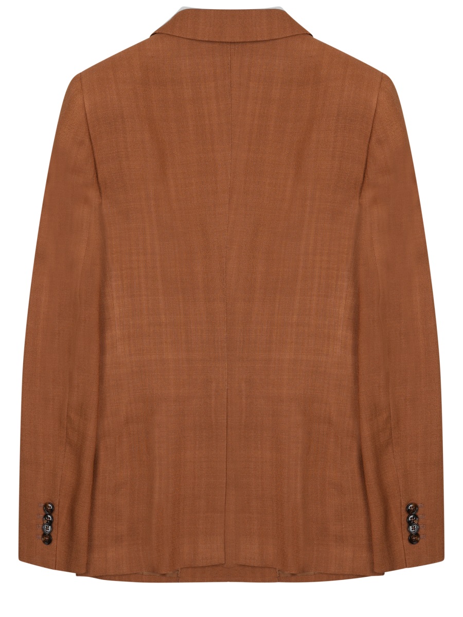 Tagliatore Parigi Viscose Blend Tailored Blazer Bruin