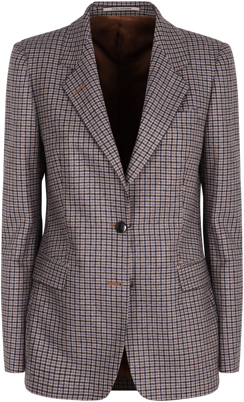 Tagliatore Single-breasted two-button jacket Paars