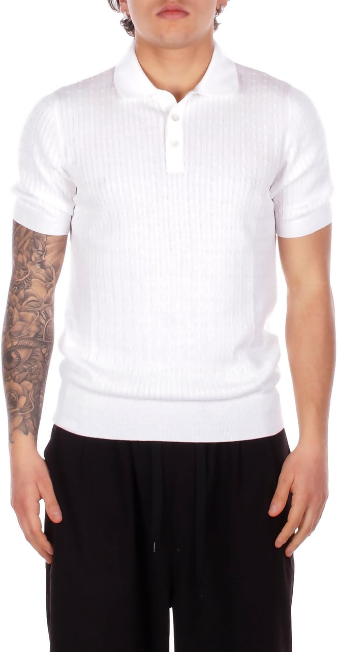 Tagliatore T-Shirts And Polos White Wit