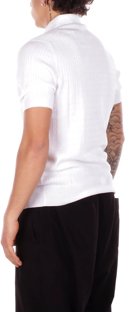 Tagliatore T-Shirts And Polos White Wit