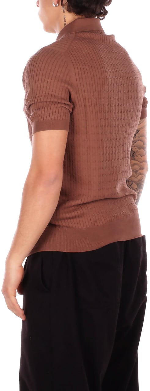 Tagliatore T-Shirts And Polos Brown Bruin