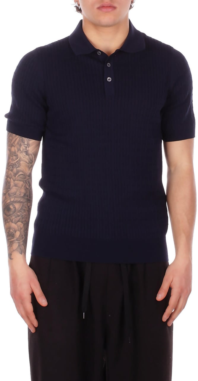 Tagliatore T-Shirts And Polos Blue Blauw