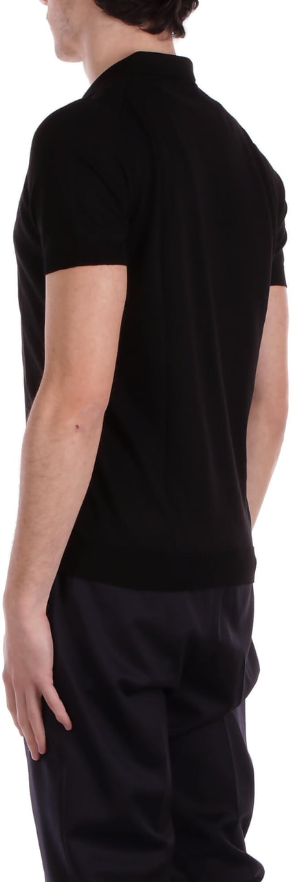Tagliatore T-Shirts And Polos Black Zwart