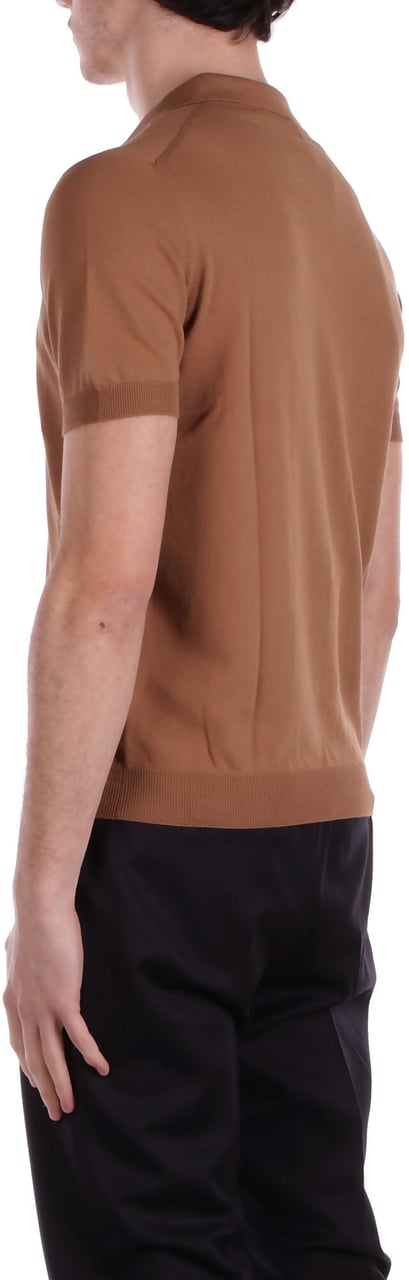 Tagliatore T-Shirts And Polos Camel Beige