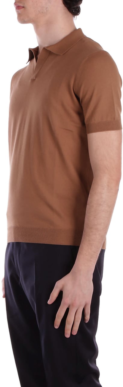 Tagliatore T-Shirts And Polos Camel Beige