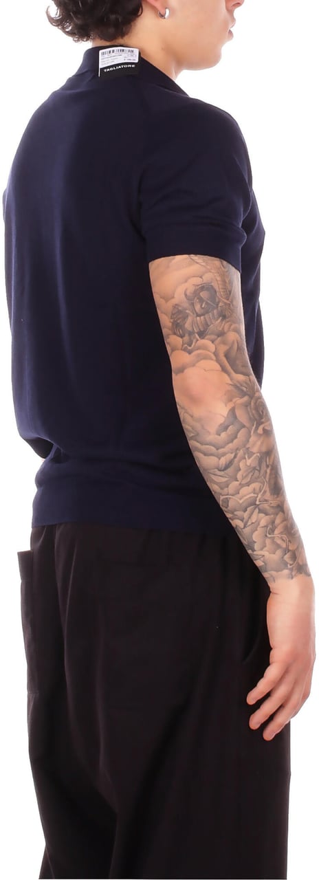 Tagliatore T-Shirts And Polos Blu Navy