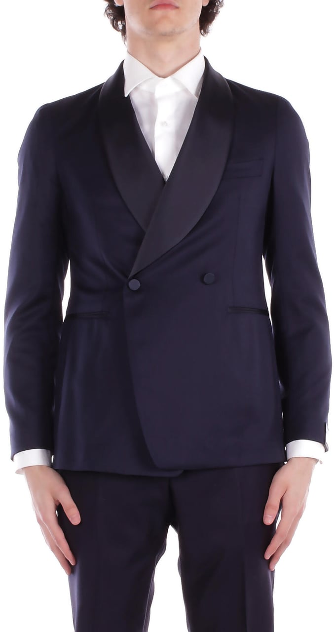 Tagliatore Jackets Blue Blauw