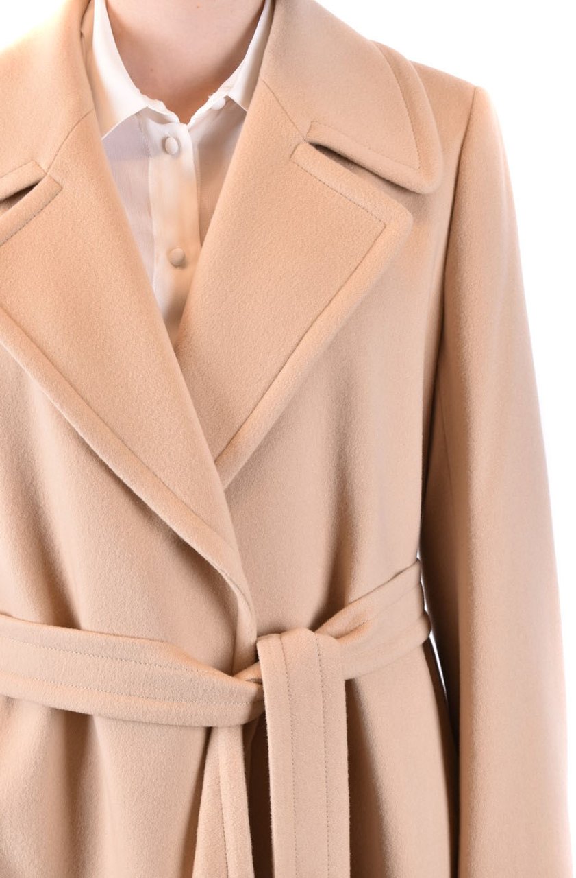 Tagliatore Coats Beige Beige