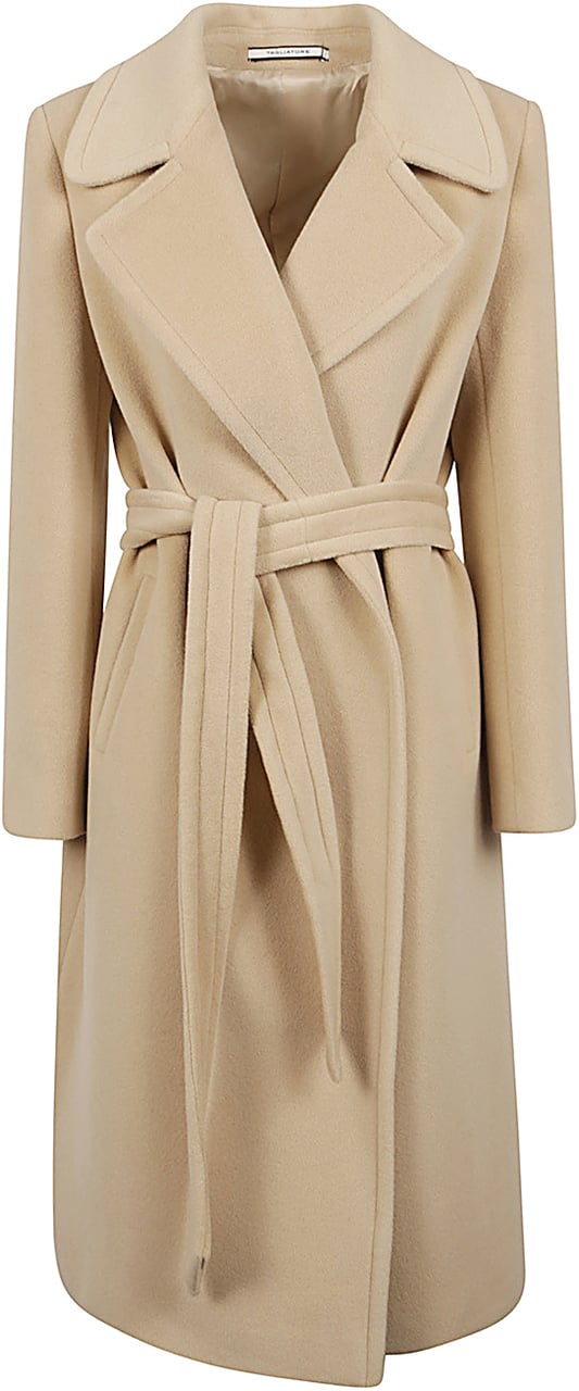 Tagliatore Coats Beige Beige