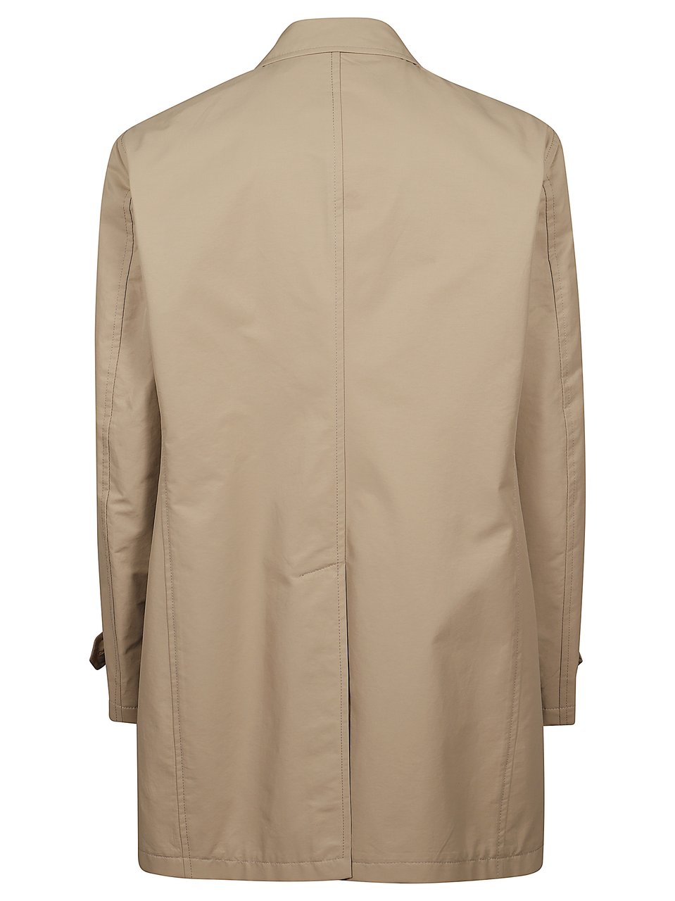 Tagliatore Trench Nolan Minimalist Trench Coat Neutraal