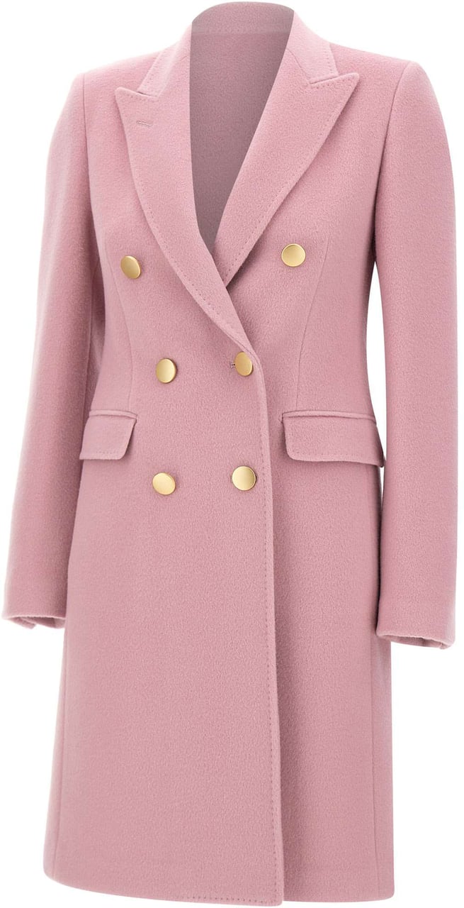 Tagliatore Coats Pink Roze