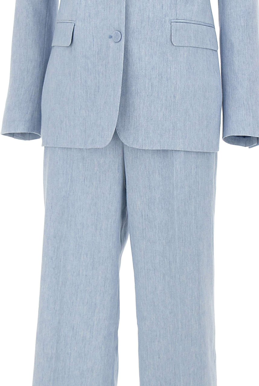 Tagliatore Dresses Blue Lichtblauw