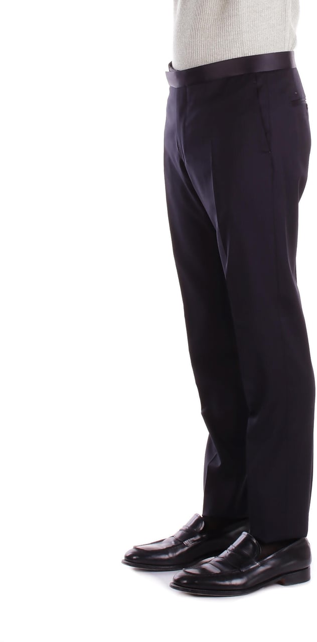 Tagliatore Trousers Blue Blauw