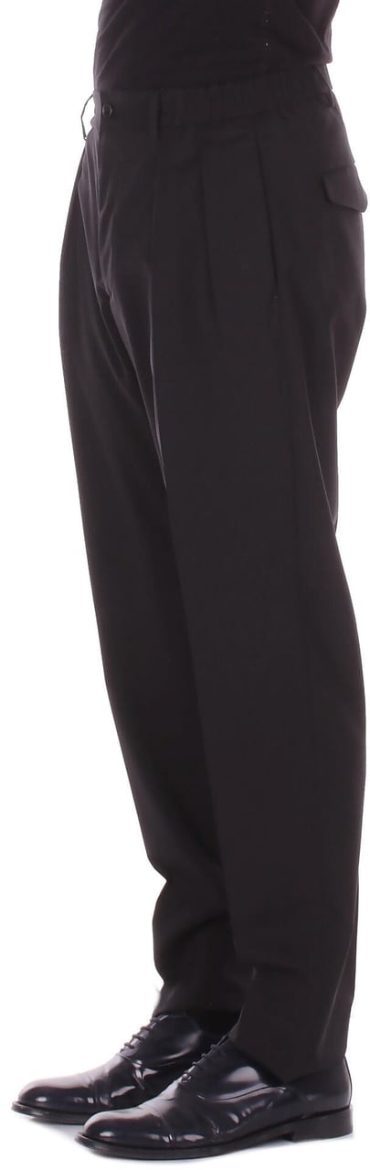 Tagliatore Trousers Black Zwart