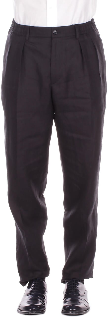 Tagliatore Trousers Black Zwart