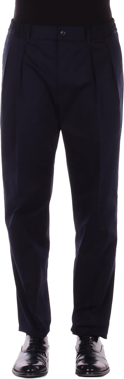 Tagliatore Trousers Blue Navy