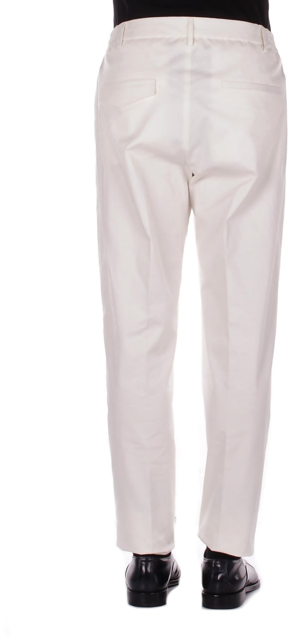 Tagliatore Trousers Cream Wit