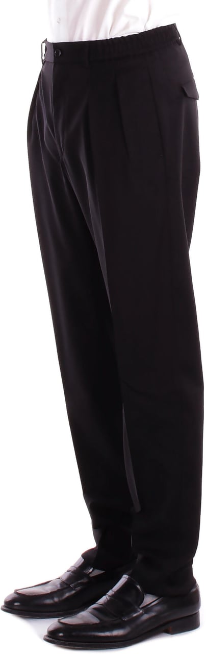 Tagliatore Trousers Black Zwart